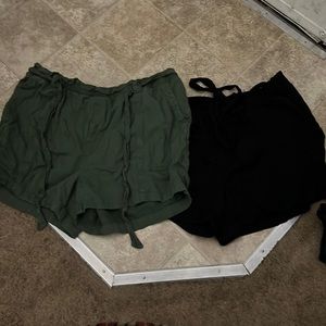 Terra Sky tie baggy shorts womens 16-18 bundle